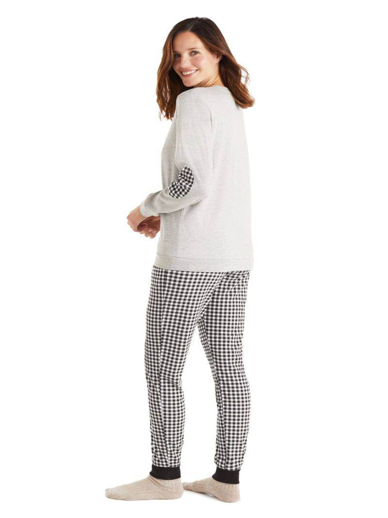 Pigiama Lungo Donna N12622 Promise - evabiancheria