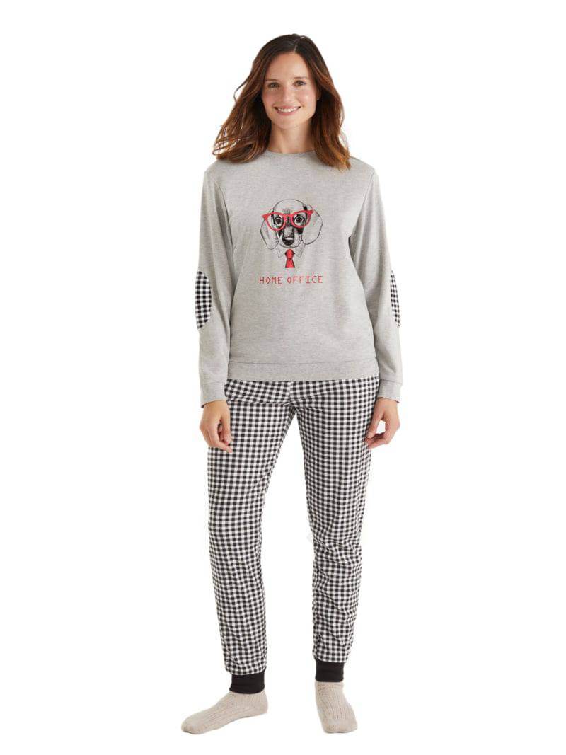 Pigiama Lungo Donna N12622 Promise - evabiancheria