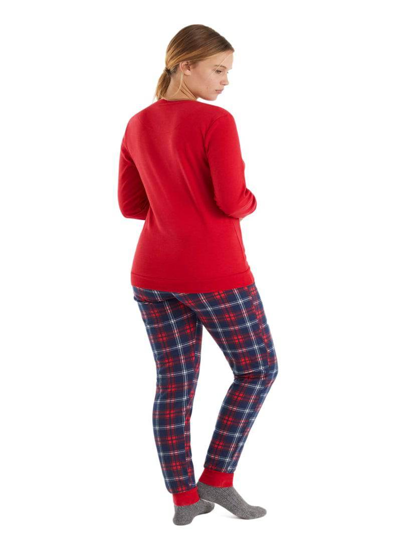 Pigiama Lungo Donna N12682 Promise - evabiancheria