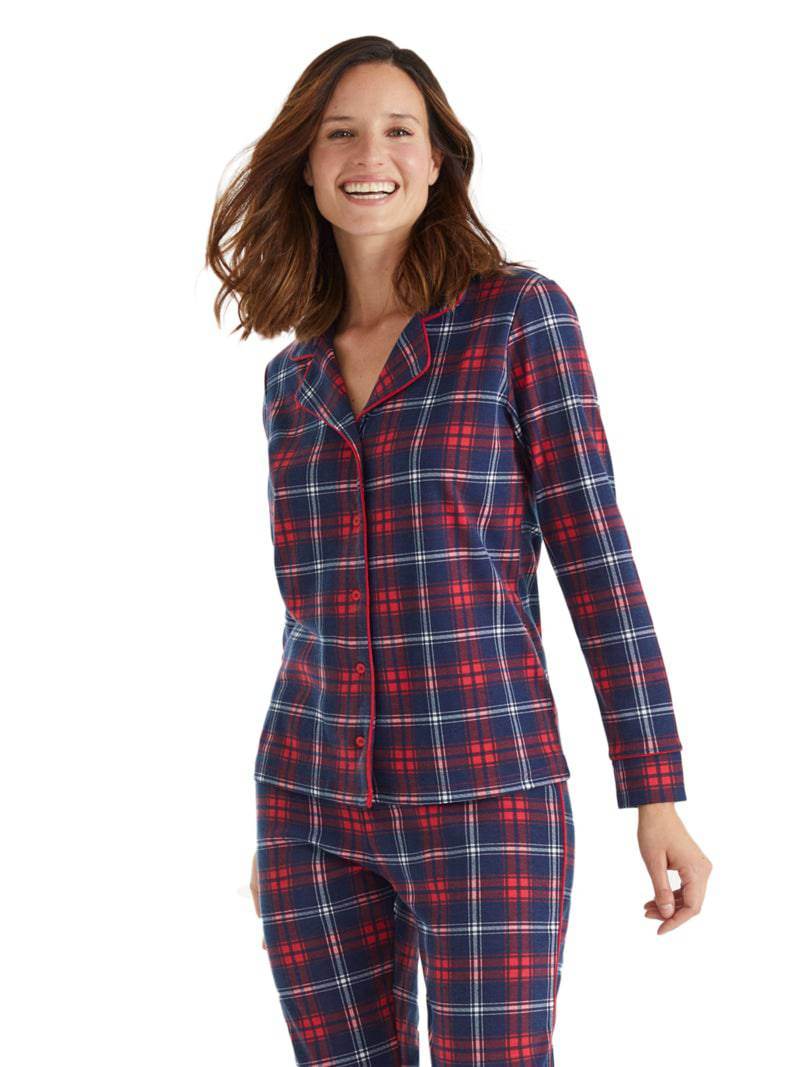 Pigiama Lungo Donna N12692 Promise - evabiancheria