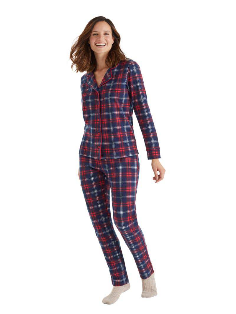 Pigiama Lungo Donna N12692 Promise - evabiancheria