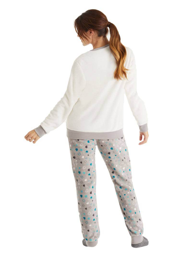 Pigiama Lungo Donna N12712 Promise - evabiancheria