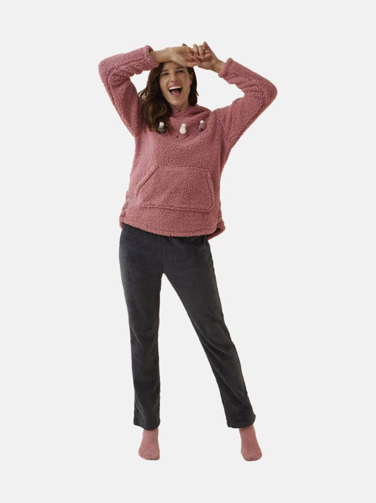 Pigiama Lungo Donna N14692 Promise - evabiancheria