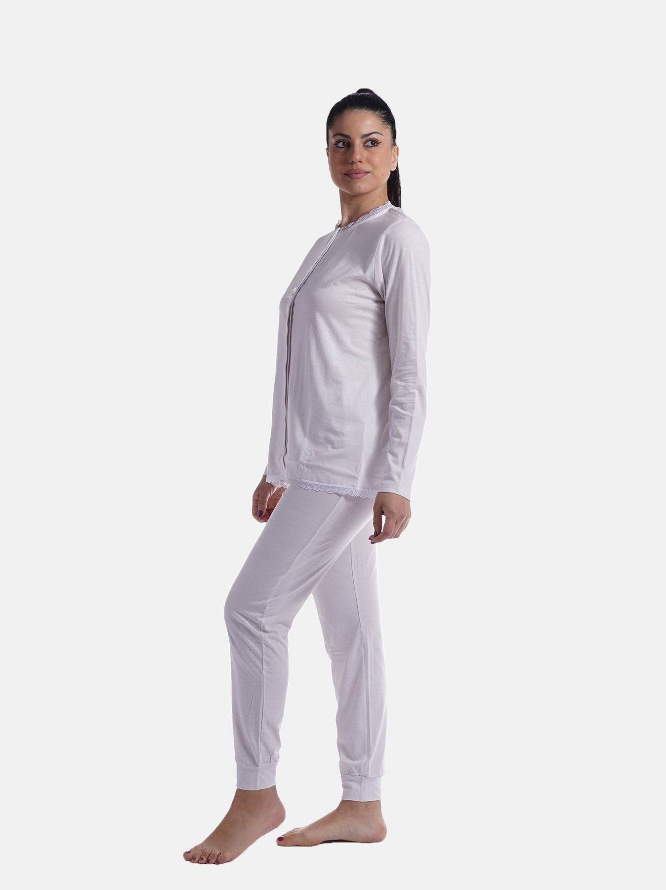 Pigiama Lungo Donna PDM422B Milk and Honey - evabiancheria