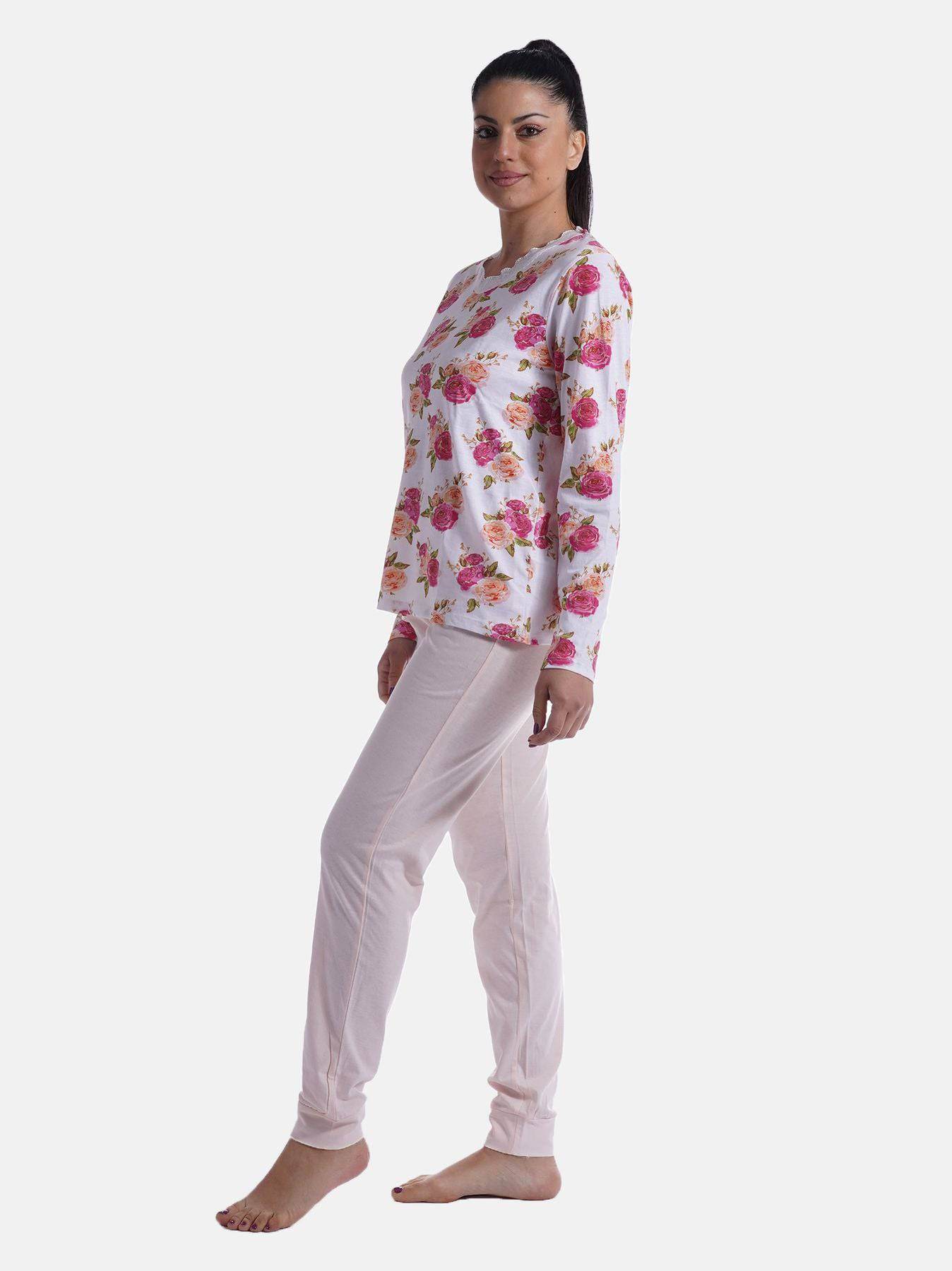 Pigiama Lungo Donna PDM429B Milk and Honey - evabiancheria