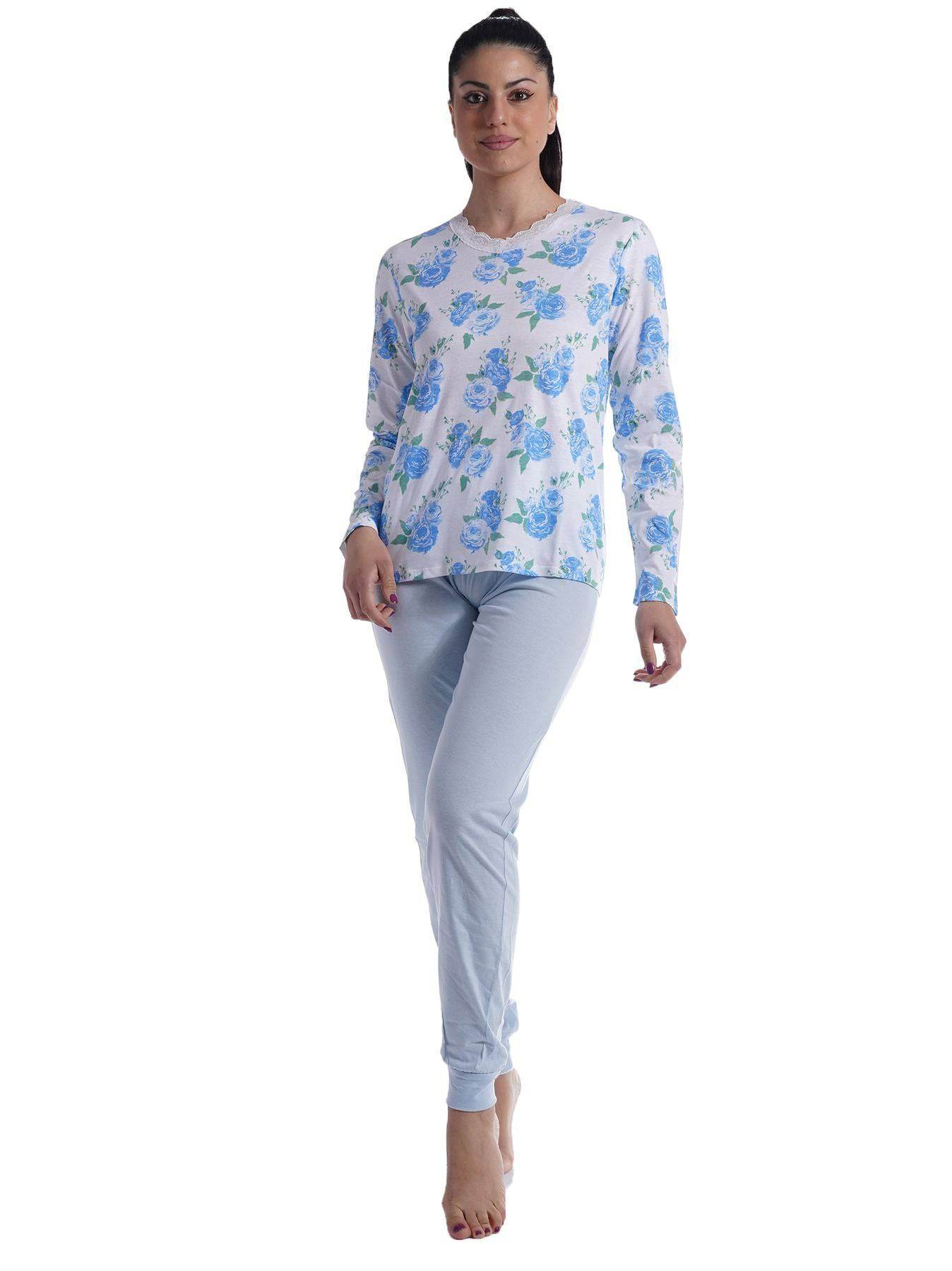 Pigiama Lungo Donna PDM429B Milk and Honey - evabiancheria