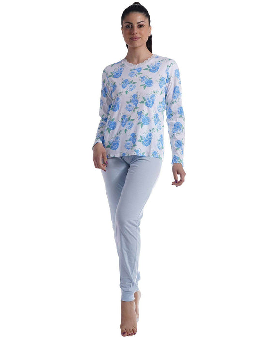 Pigiama Lungo Donna PDM429B Milk and Honey - evabiancheria