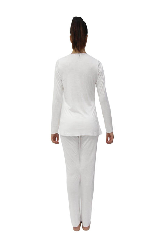 Pigiama Lungo Donna PI17217 Prima Rosa - evabiancheria