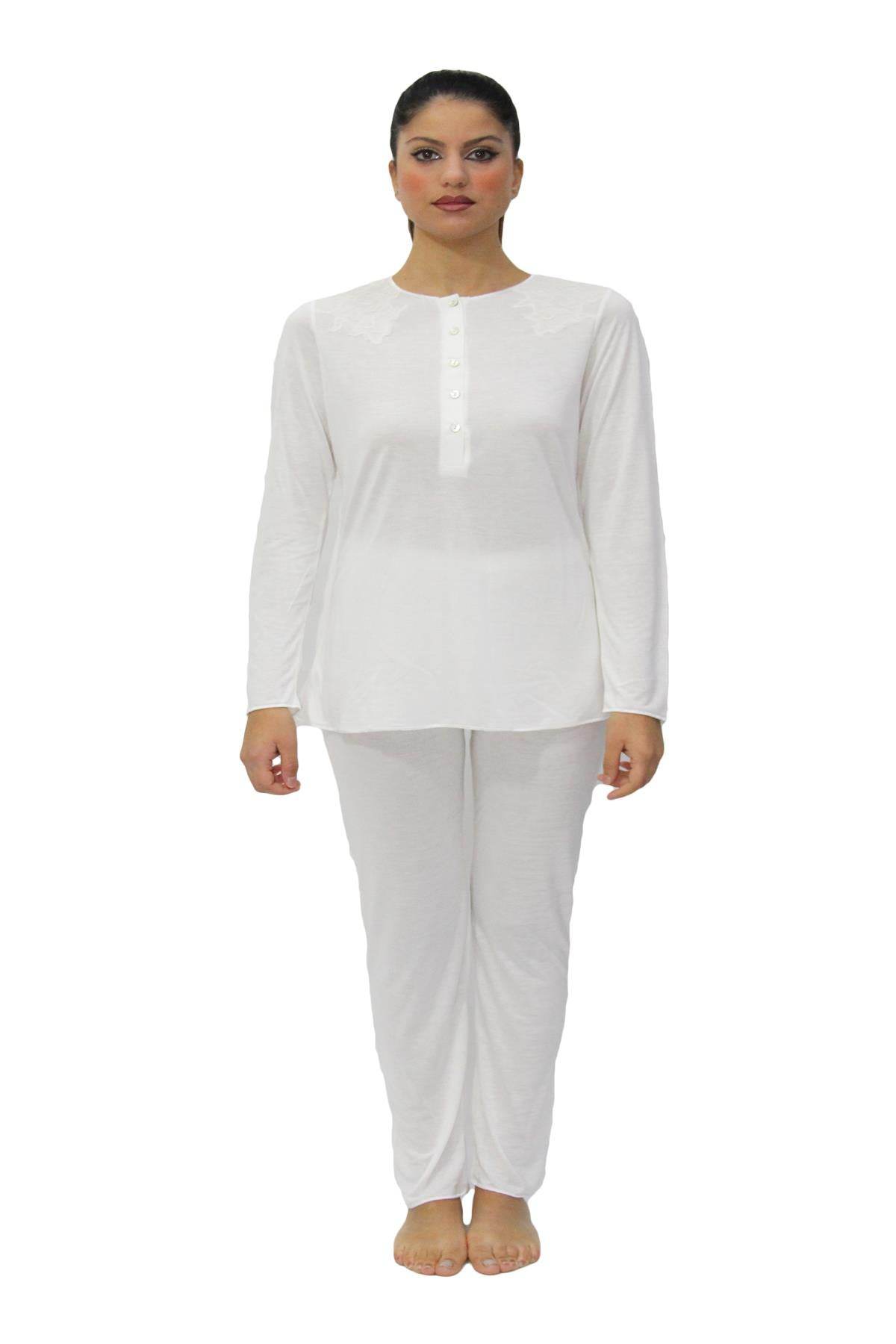 Pigiama Lungo Donna PI17217 Prima Rosa - evabiancheria