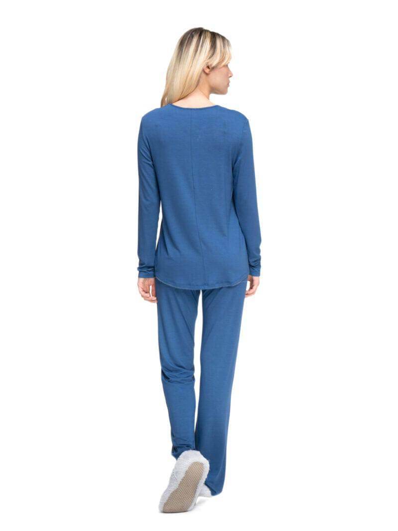 Pigiama Lungo Donna VANIGLIA 8161 Pepita - evabiancheria