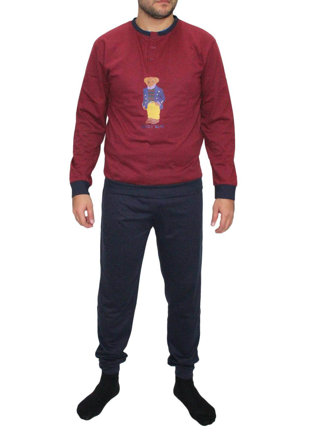 Pigiama Lungo Uomo 150 PF Dandy Ironic - evabiancheria