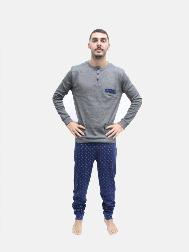 Pigiama Lungo Uomo 3565 Mypi - evabiancheria
