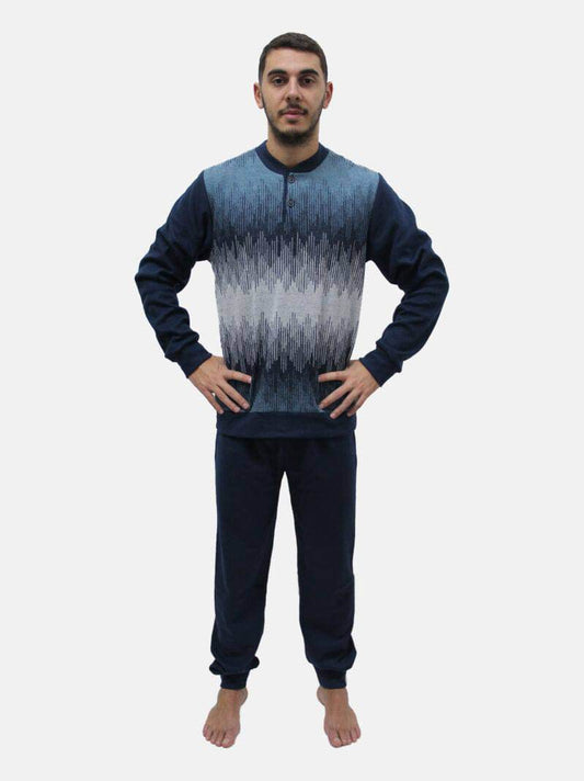 Pigiama Lungo Uomo ARCADIA 4401 Ferrucci - evabiancheria