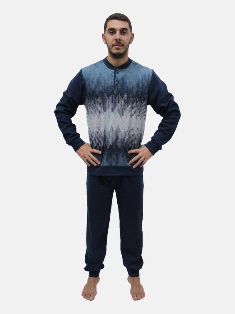 Pigiama Lungo Uomo ARCADIA 4401 Ferrucci - evabiancheria