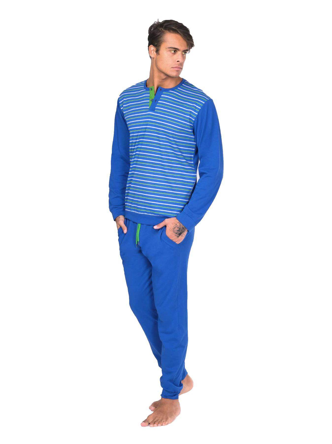 Pigiama Lungo Uomo BALTIMORA 4509 Ferrucci - evabiancheria