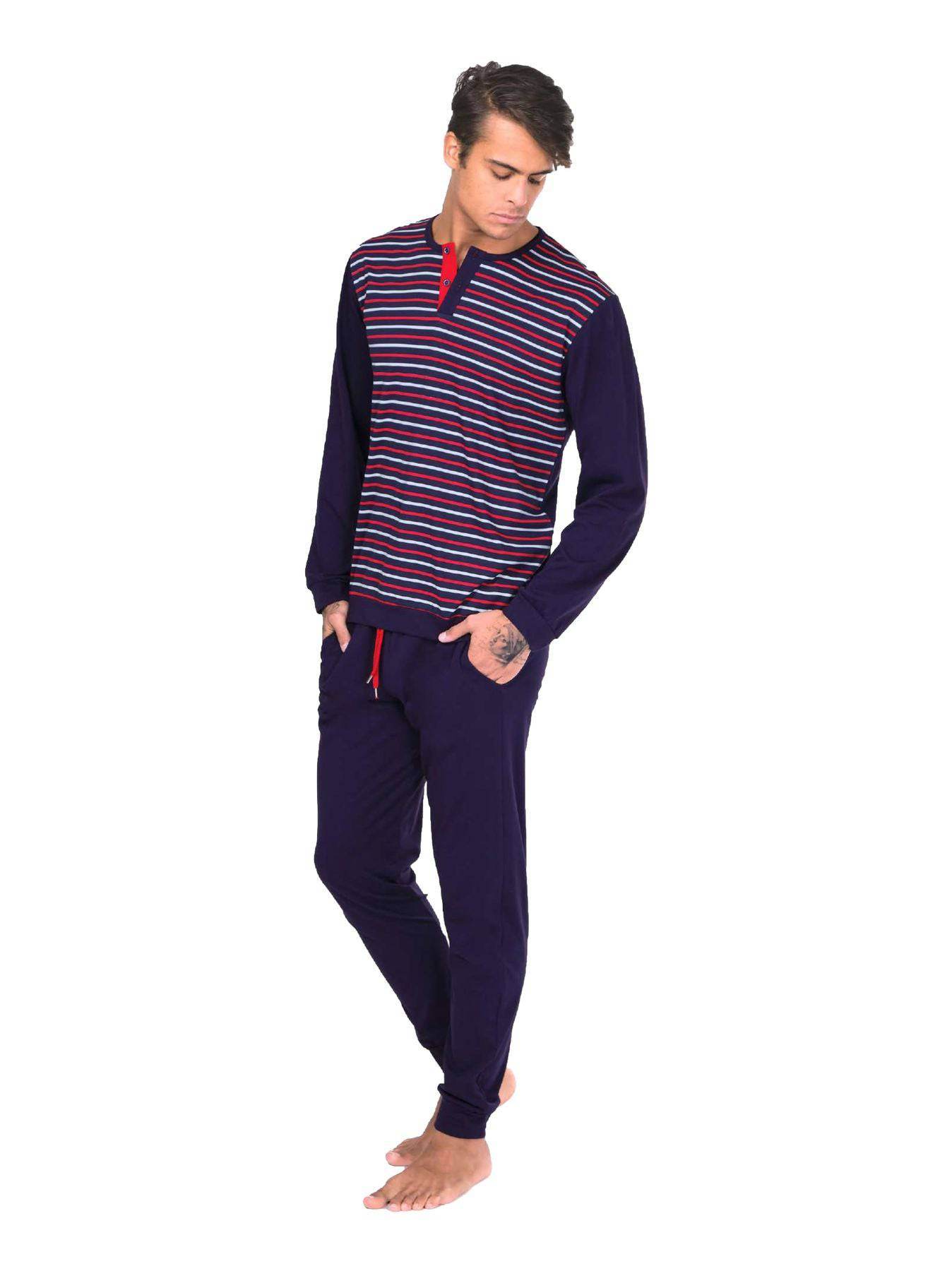 Pigiama Lungo Uomo BALTIMORA 4509 Ferrucci - evabiancheria