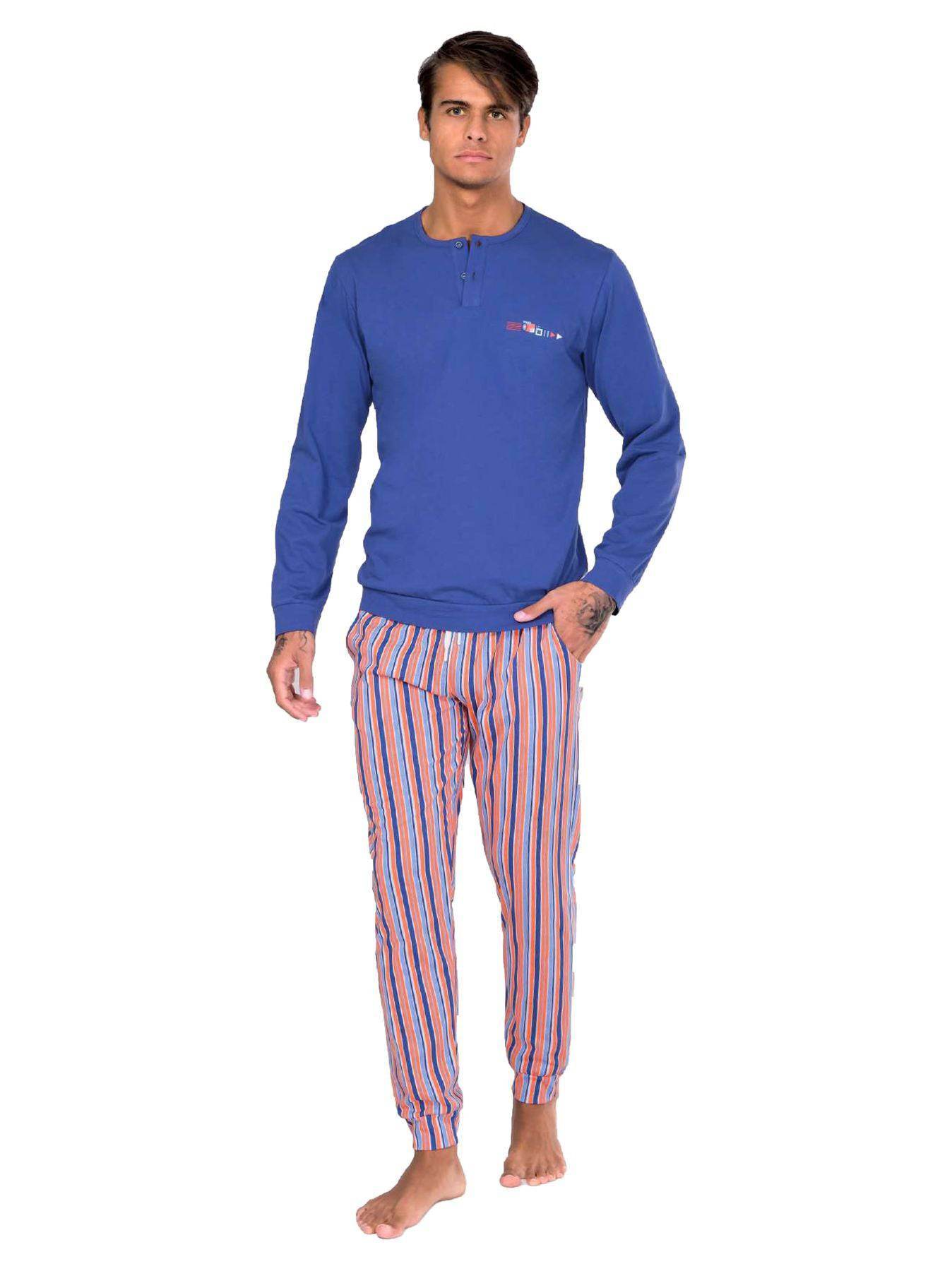 Pigiama Lungo Uomo BRASILE 4507 Ferrucci - evabiancheria