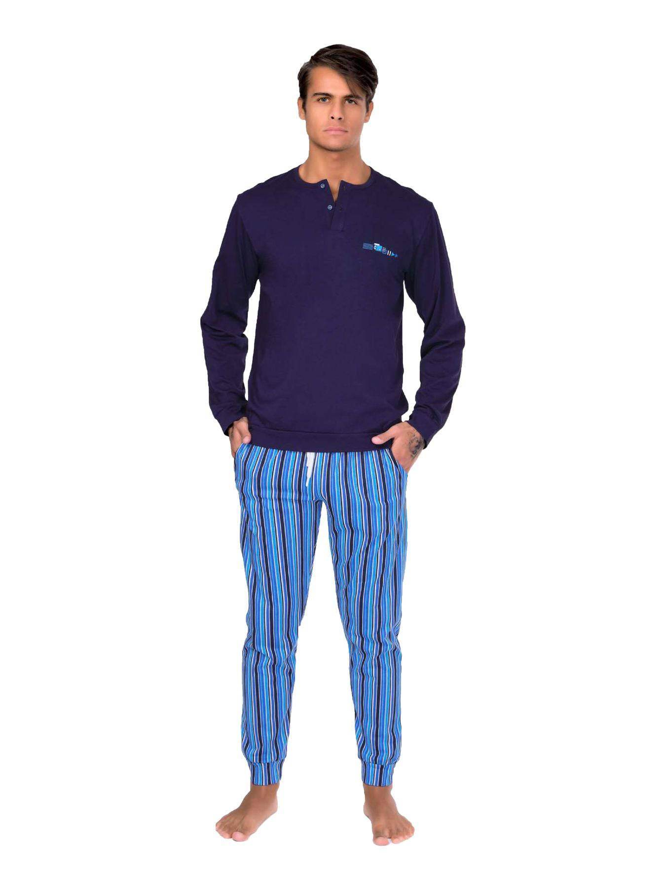 Pigiama Lungo Uomo BRASILE 4507 Ferrucci - evabiancheria