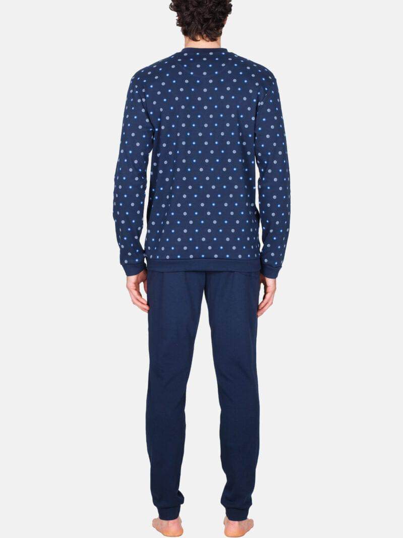 Pigiama Lungo Uomo DAVOLI JAL549 Julipet - evabiancheria