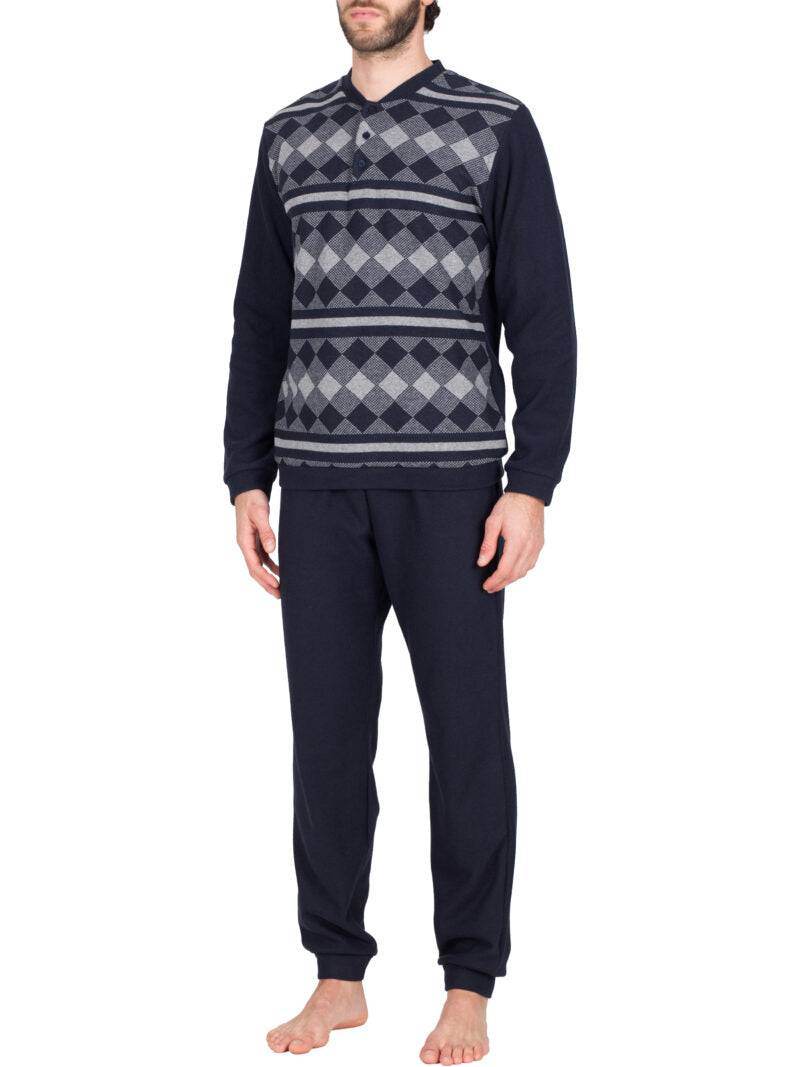 Pigiama Lungo Uomo DOHA JAL583 Julipet - evabiancheria