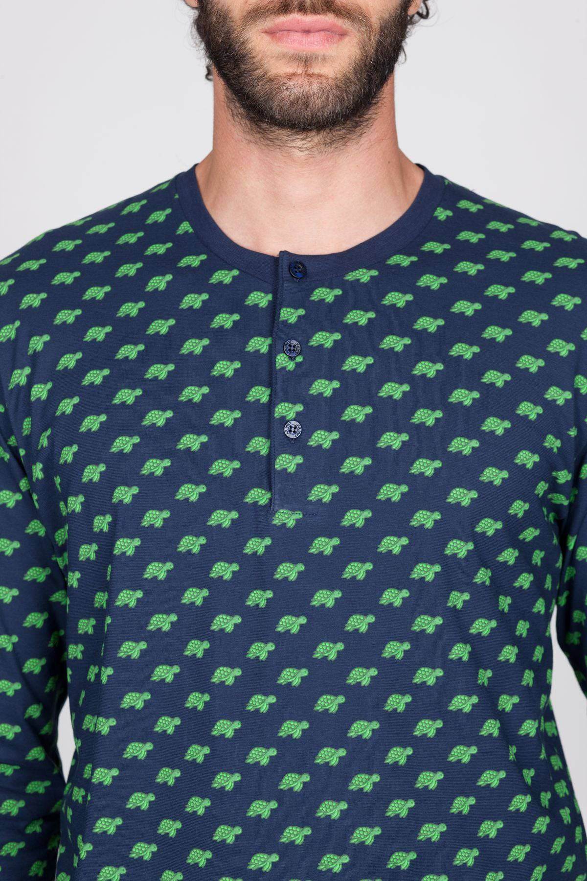 Pigiama Lungo Uomo FIESOLE JAL657 Julipet - evabiancheria