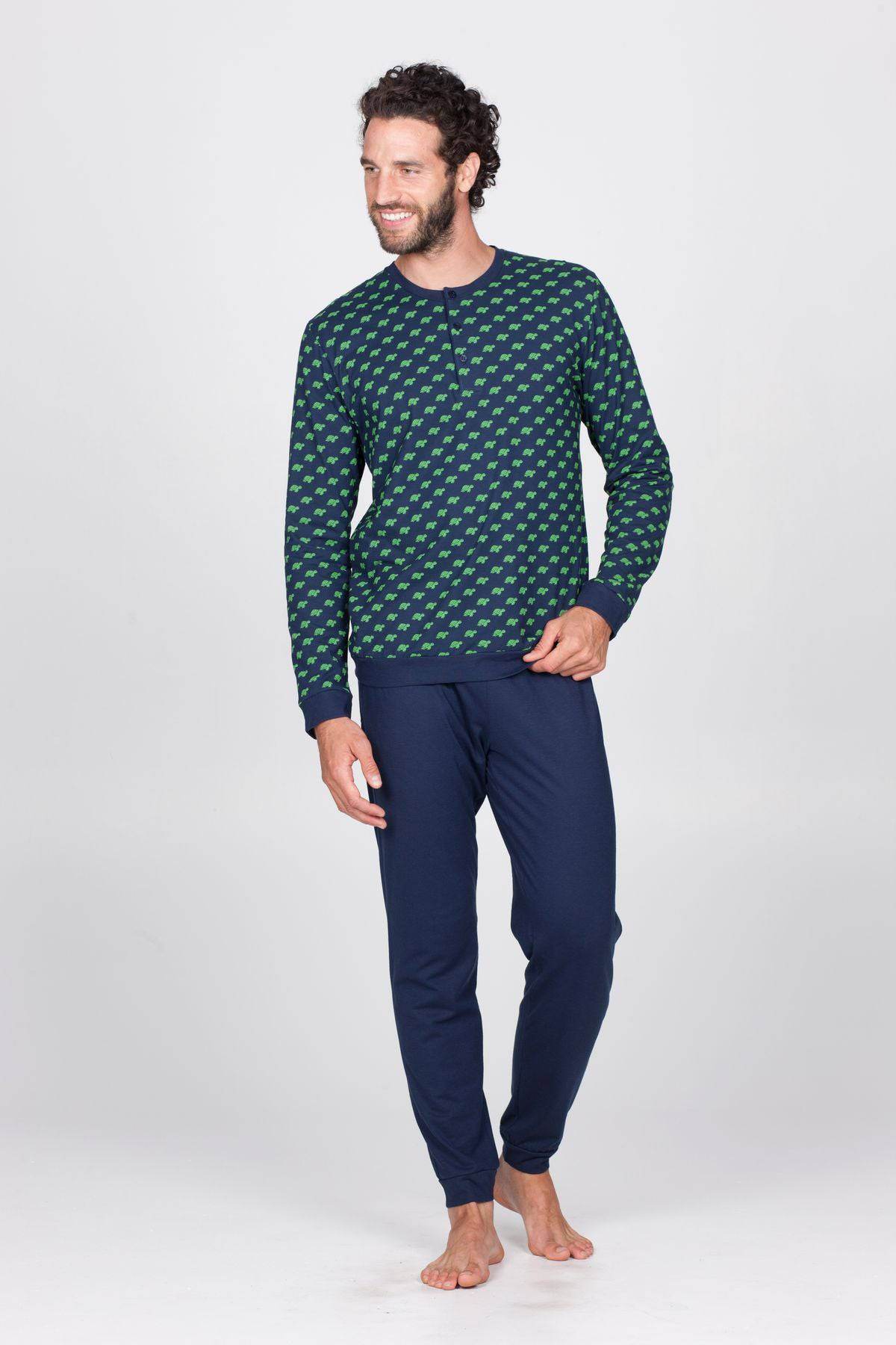 Pigiama Lungo Uomo FIESOLE JAL657 Julipet - evabiancheria