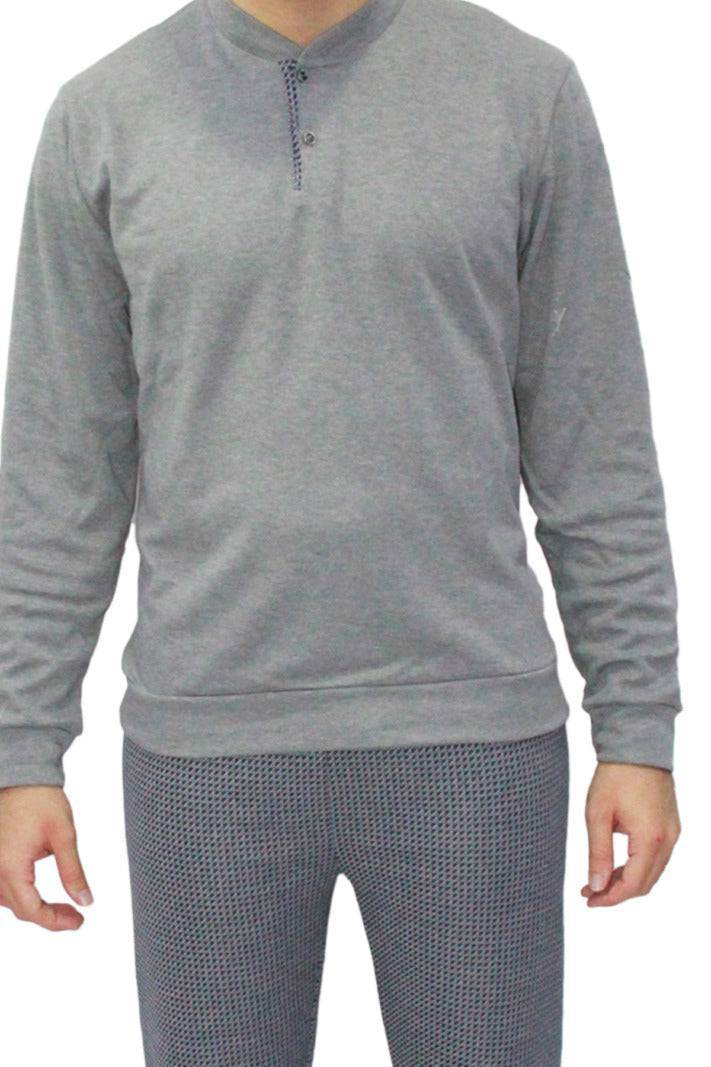 Pigiama Lungo Uomo PANAREA 3823 Ferrucci - evabiancheria