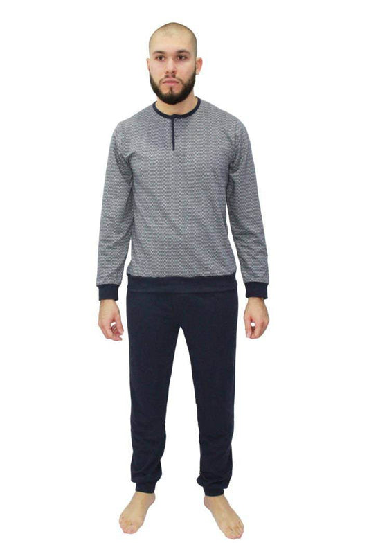 Pigiama Lungo Uomo POWER 3818 Ferrucci - evabiancheria