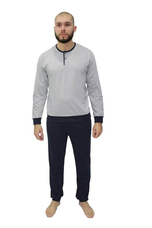 Pigiama Lungo Uomo POWER 3818 Ferrucci - evabiancheria