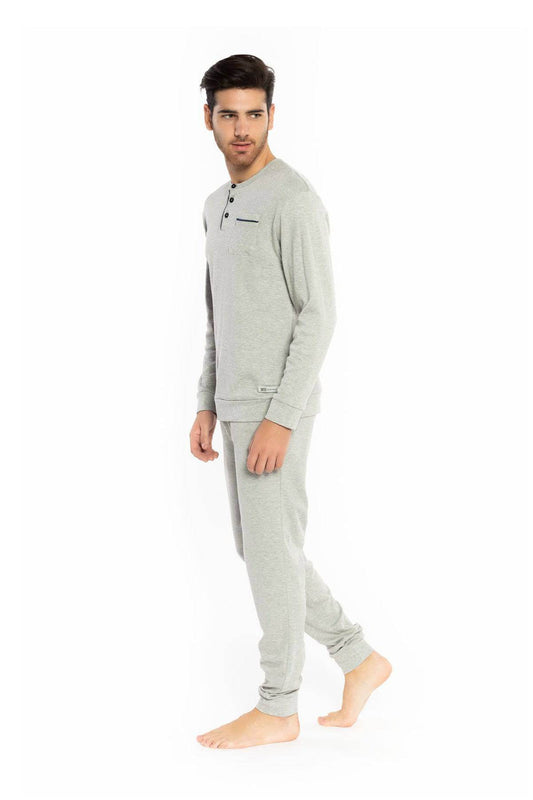 Pigiama Lungo Uomo PU357 Milk and Honey - evabiancheria