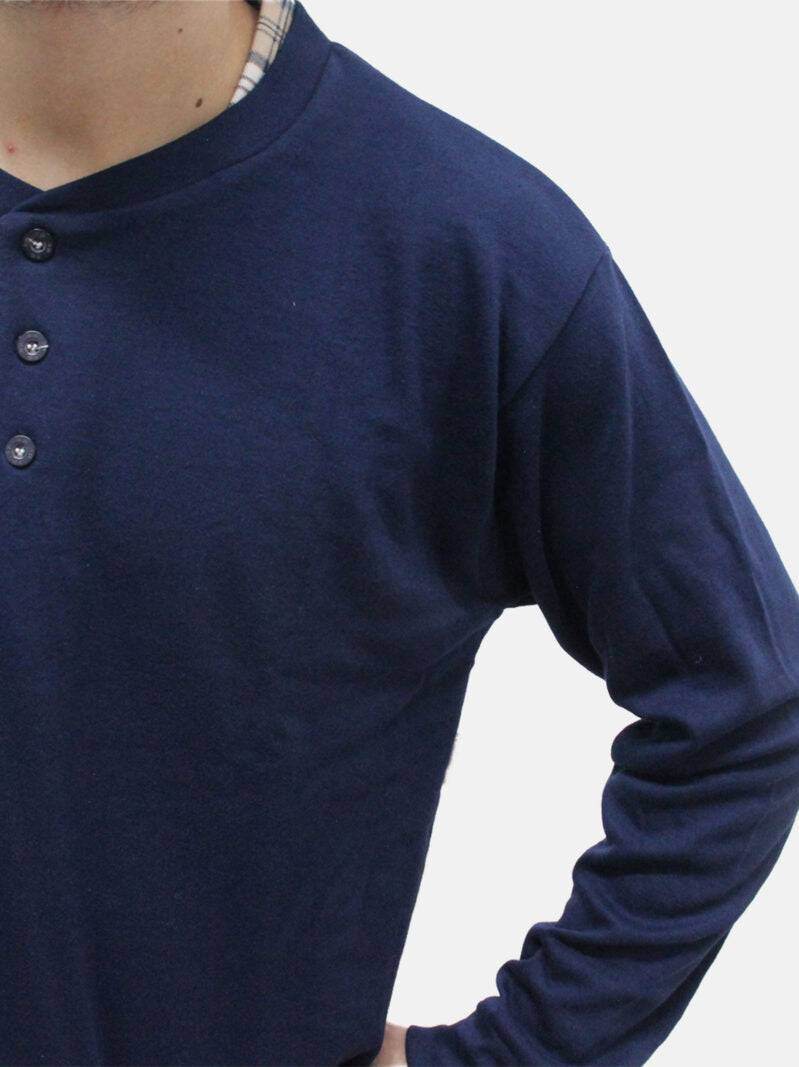 Pigiama Lungo Uomo PUO449 Milk and Honey - evabiancheria