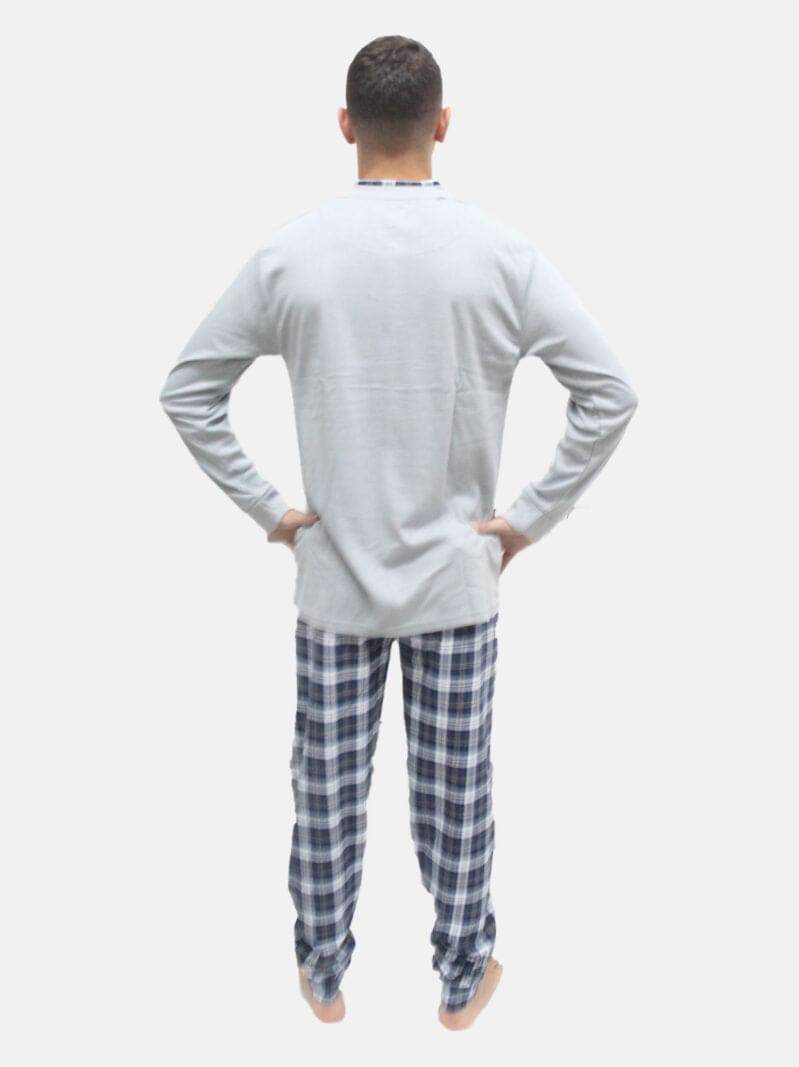 Pigiama Lungo Uomo PUO449 Milk and Honey - evabiancheria