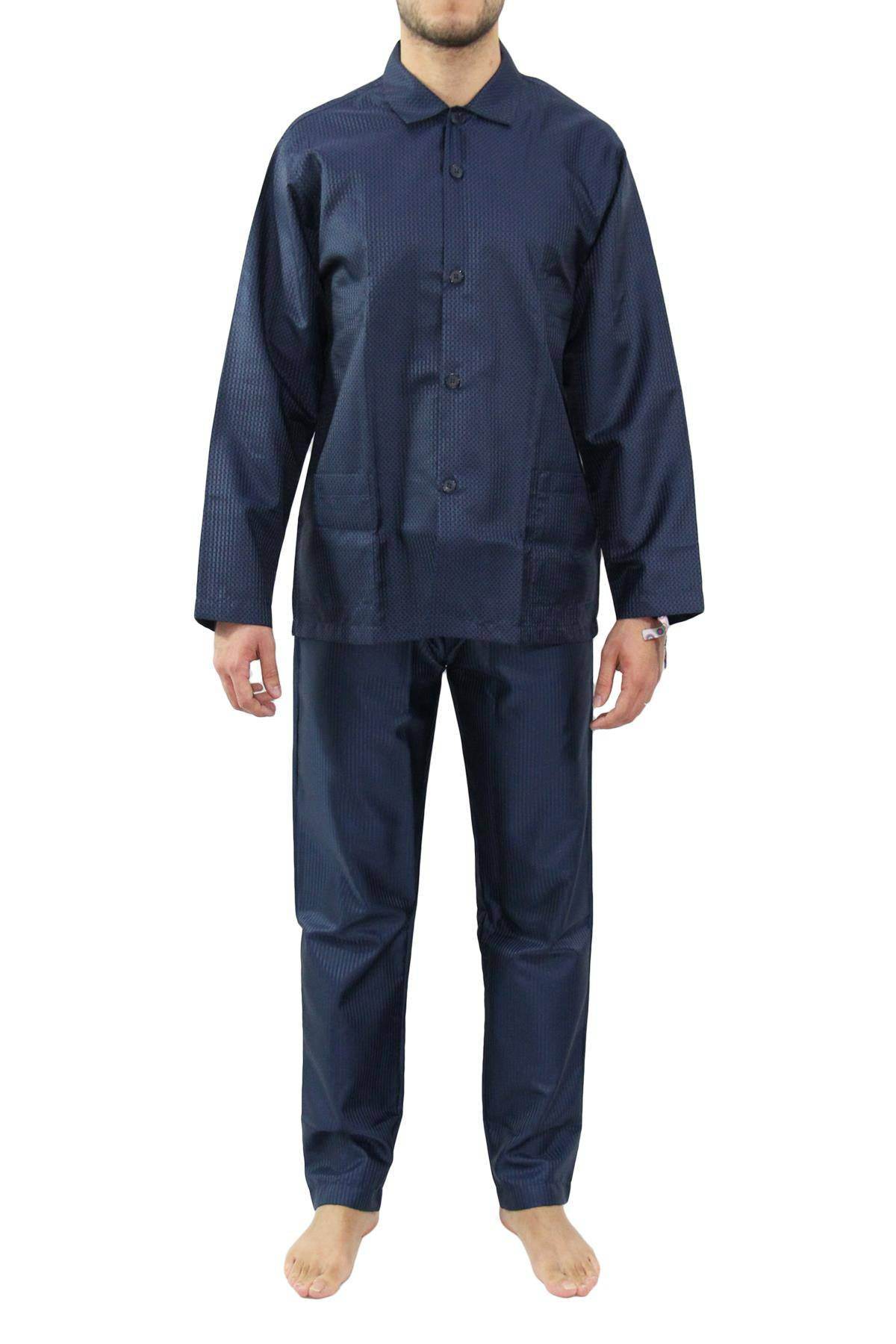 Pigiama Lungo Uomo TORONTO RASO Ferrucci - evabiancheria