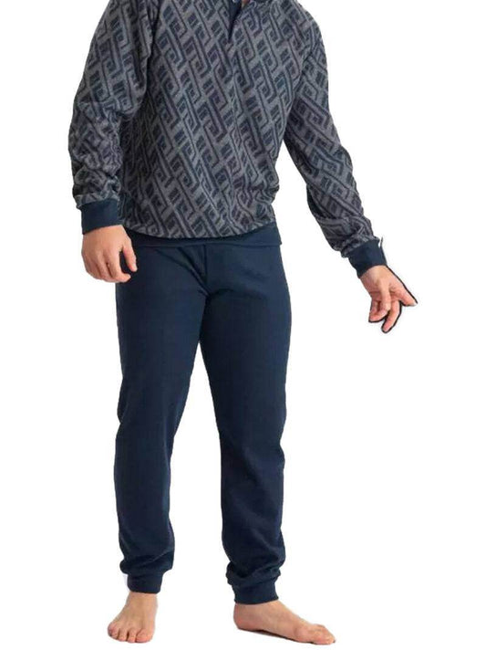 Pigiama Lungo Uomo UCAR 4201 Ferrucci - evabiancheria