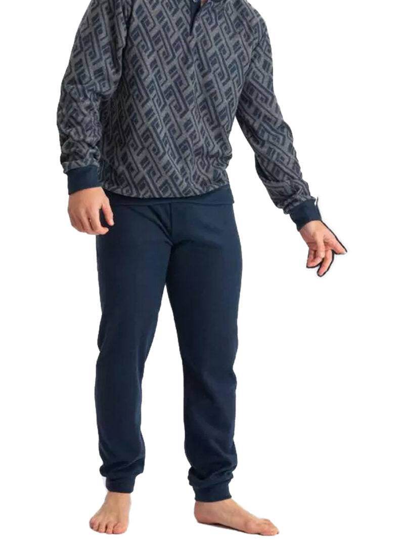 Pigiama Lungo Uomo UCAR 4201 Ferrucci - evabiancheria