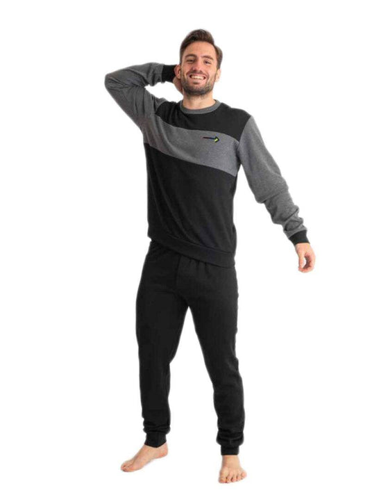Pigiama Lungo Uomo UNCINO 4216 Ferrucci - evabiancheria