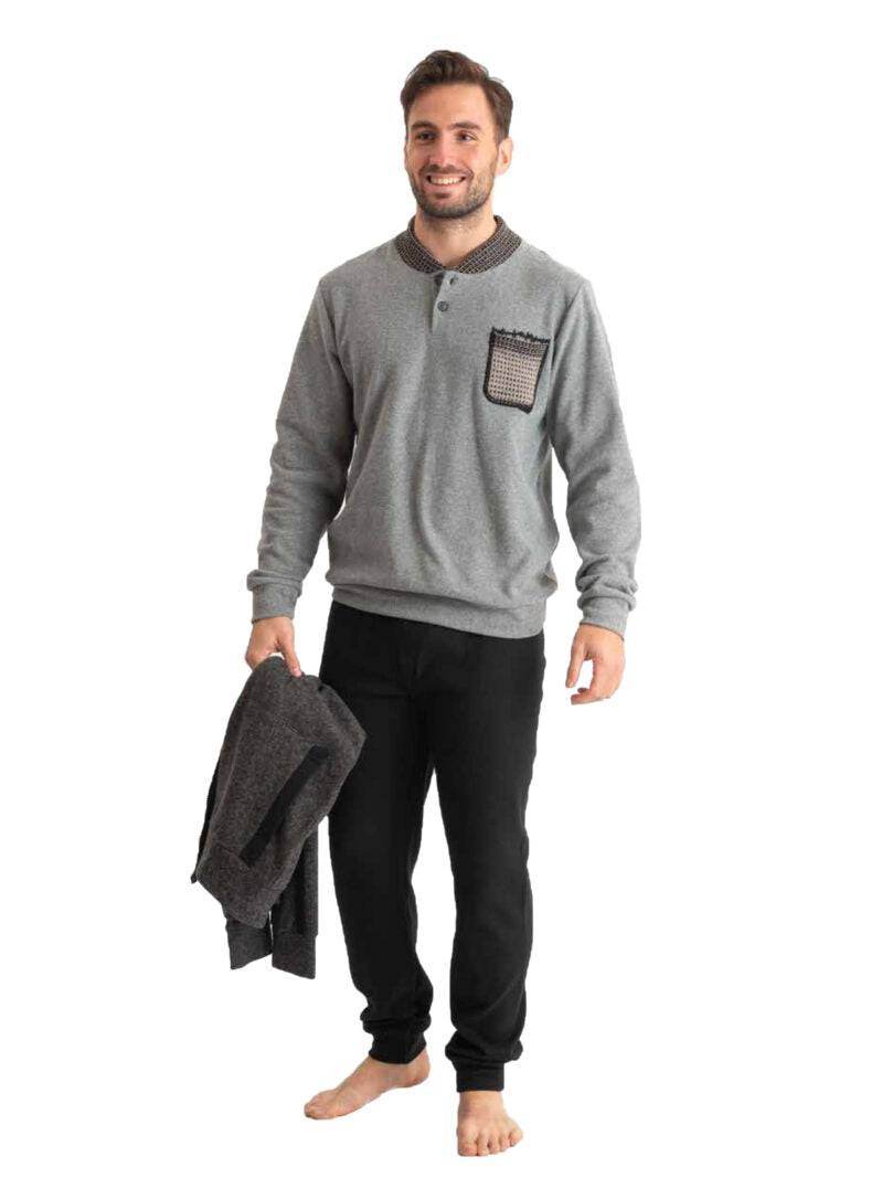 Pigiama Lungo Uomo UNGHERIA 4205 Ferrucci - evabiancheria