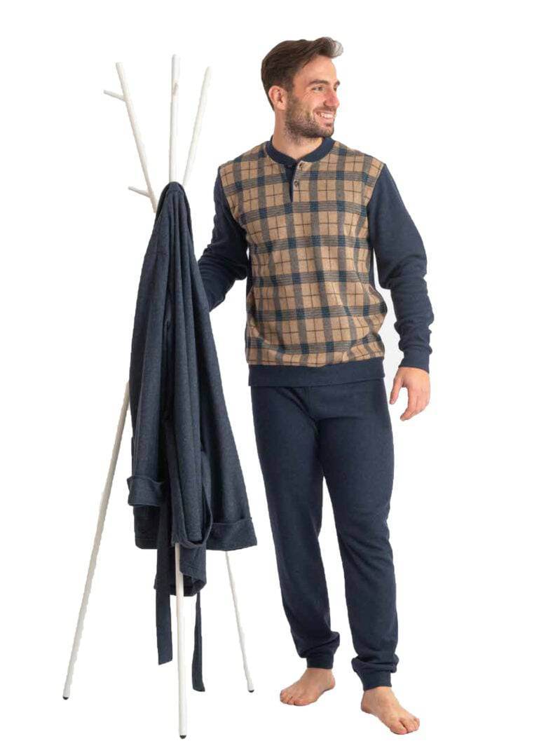 Pigiama Lungo Uomo UNICO 4207 Ferrucci - evabiancheria