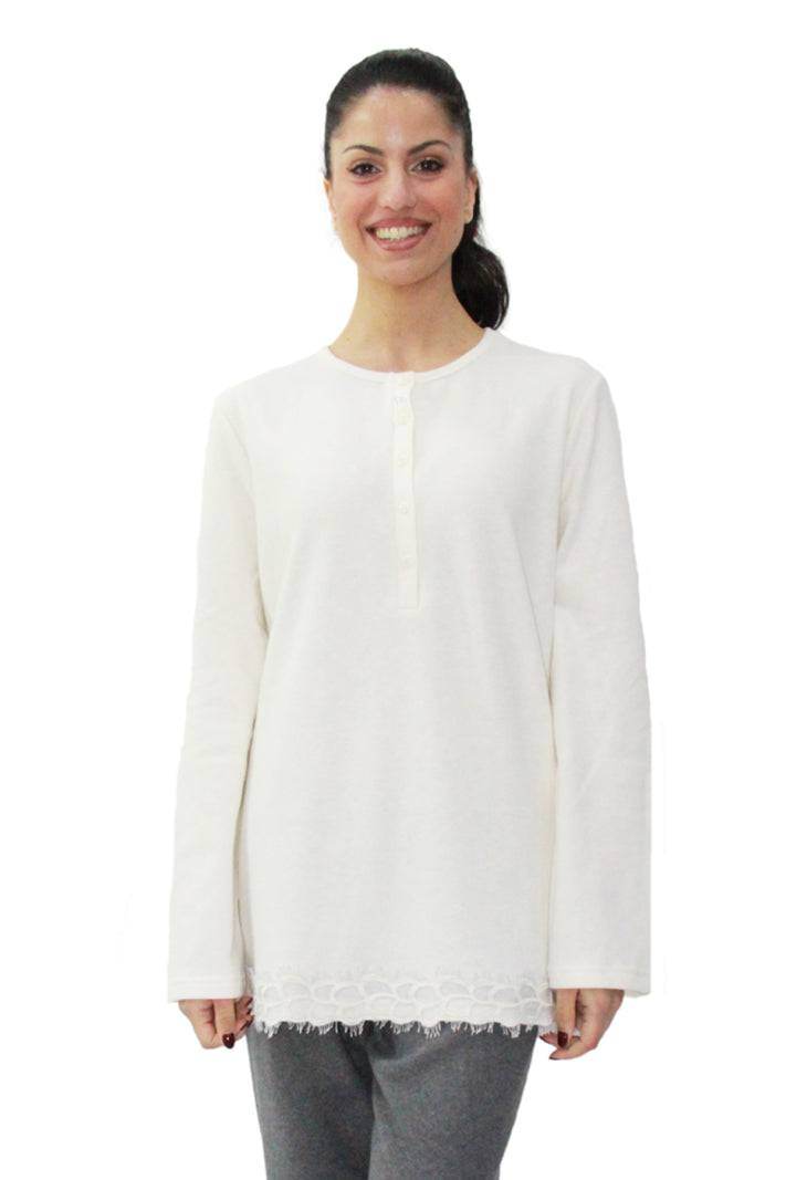 Pigiama Manica lunga Donna DL0351 Liu Jo Home - evabiancheria