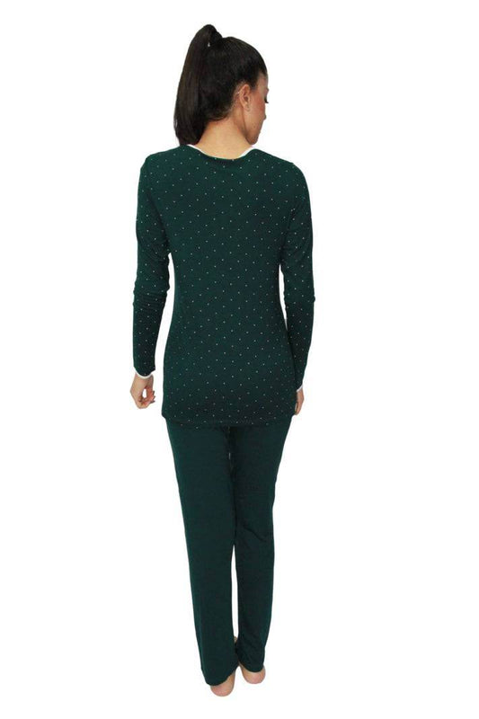 Pigiama Manica lunga Donna ELVIRA 3 Julie - evabiancheria