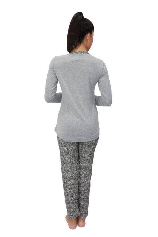 Pigiama Manica lunga Donna EMY 3 Julie - evabiancheria