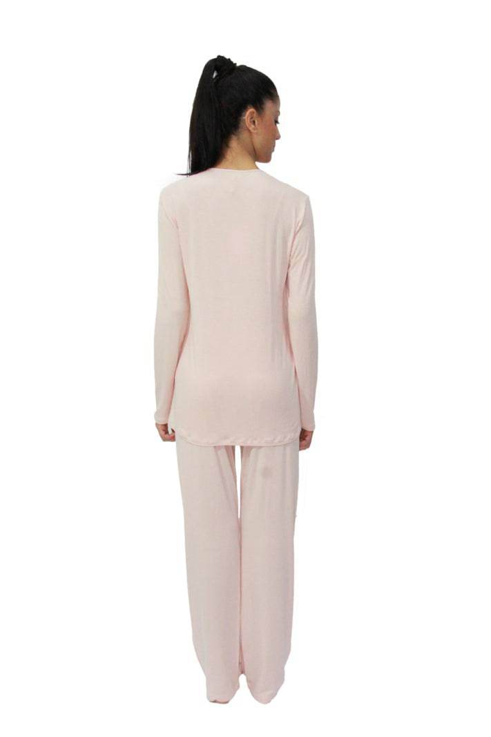Pigiama Manica lunga Donna EURIDICE 6590 Pepita - evabiancheria