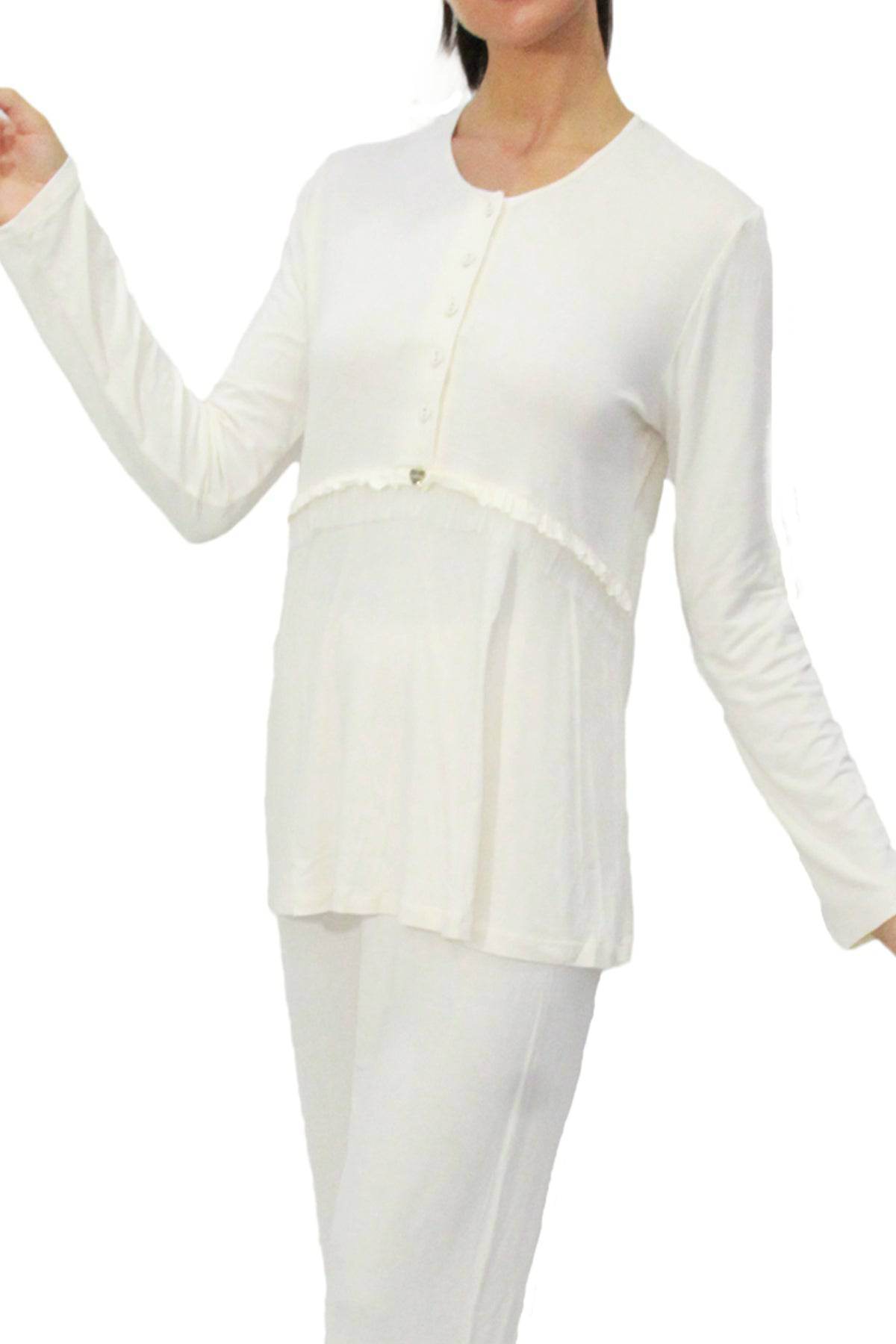 Pigiama Manica lunga Donna EURIDICE 6590 Pepita - evabiancheria