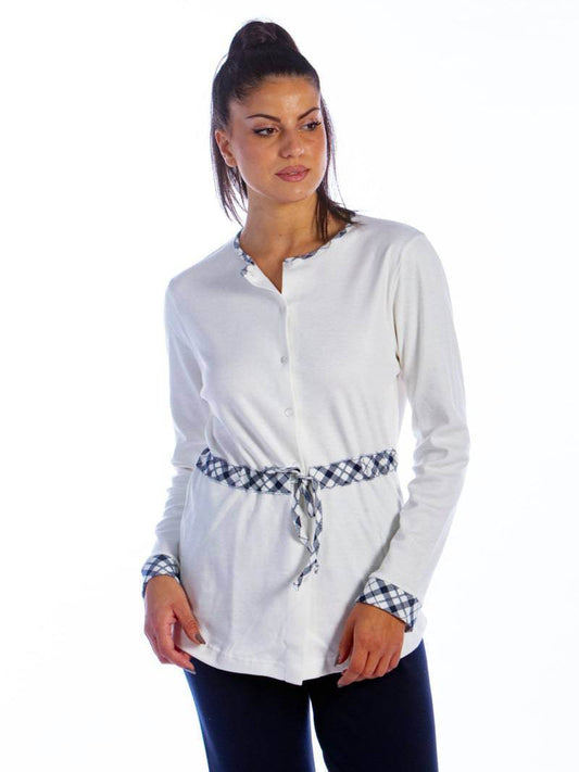 Pigiama Manica lunga Donna GIADA 3AP Julie - evabiancheria