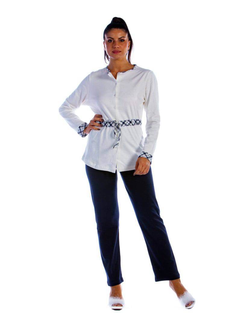 Pigiama Manica lunga Donna GIADA 3AP Julie - evabiancheria