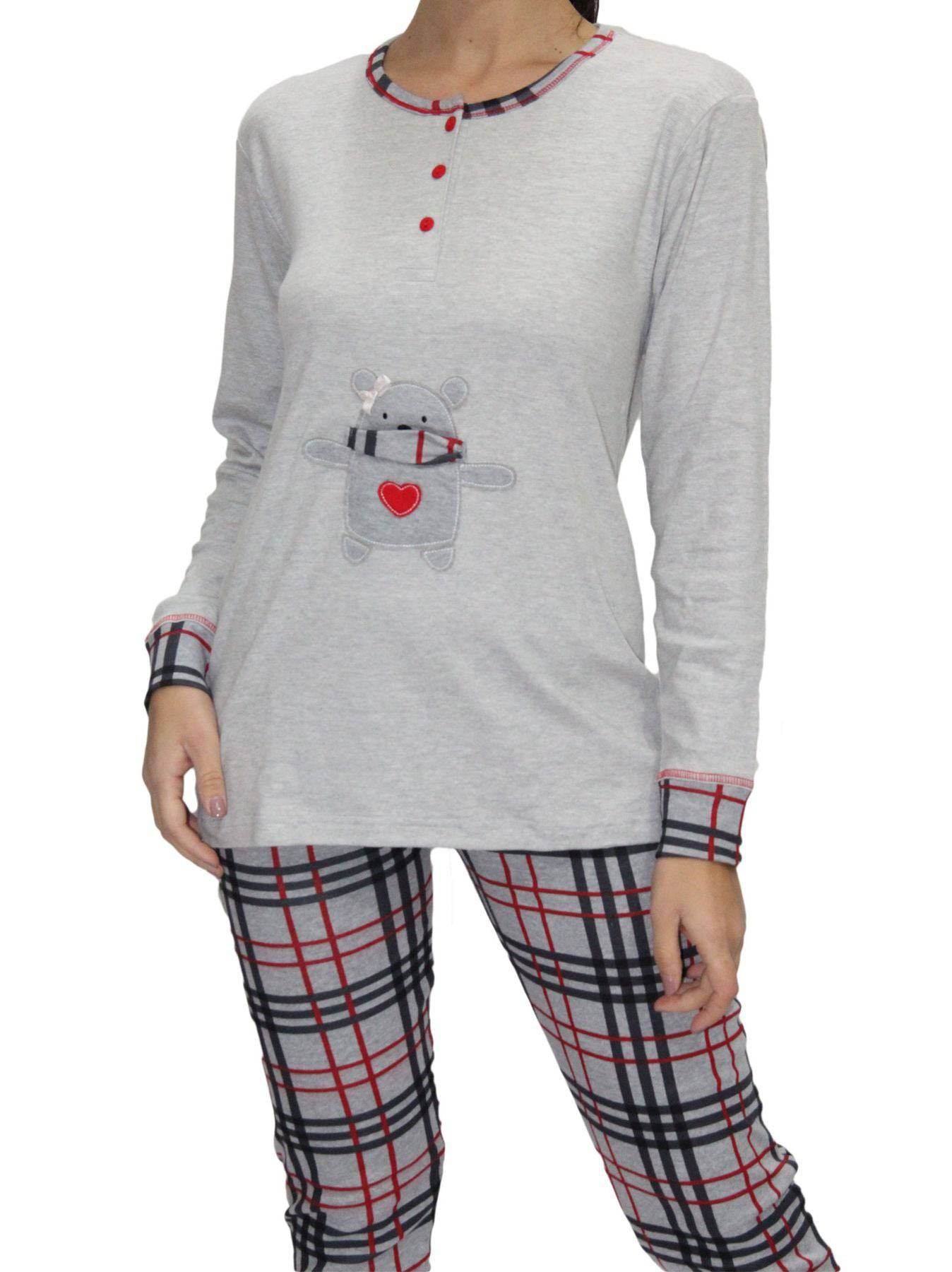 Pigiama Serafino Donna 3504 Mypi - evabiancheria