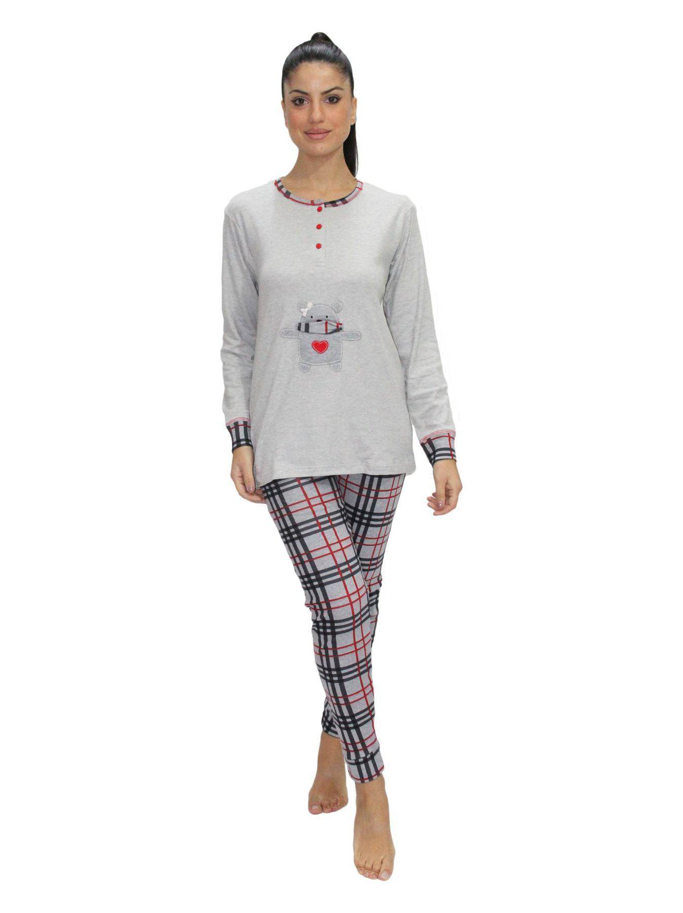 Pigiama Serafino Donna 3504 Mypi - evabiancheria