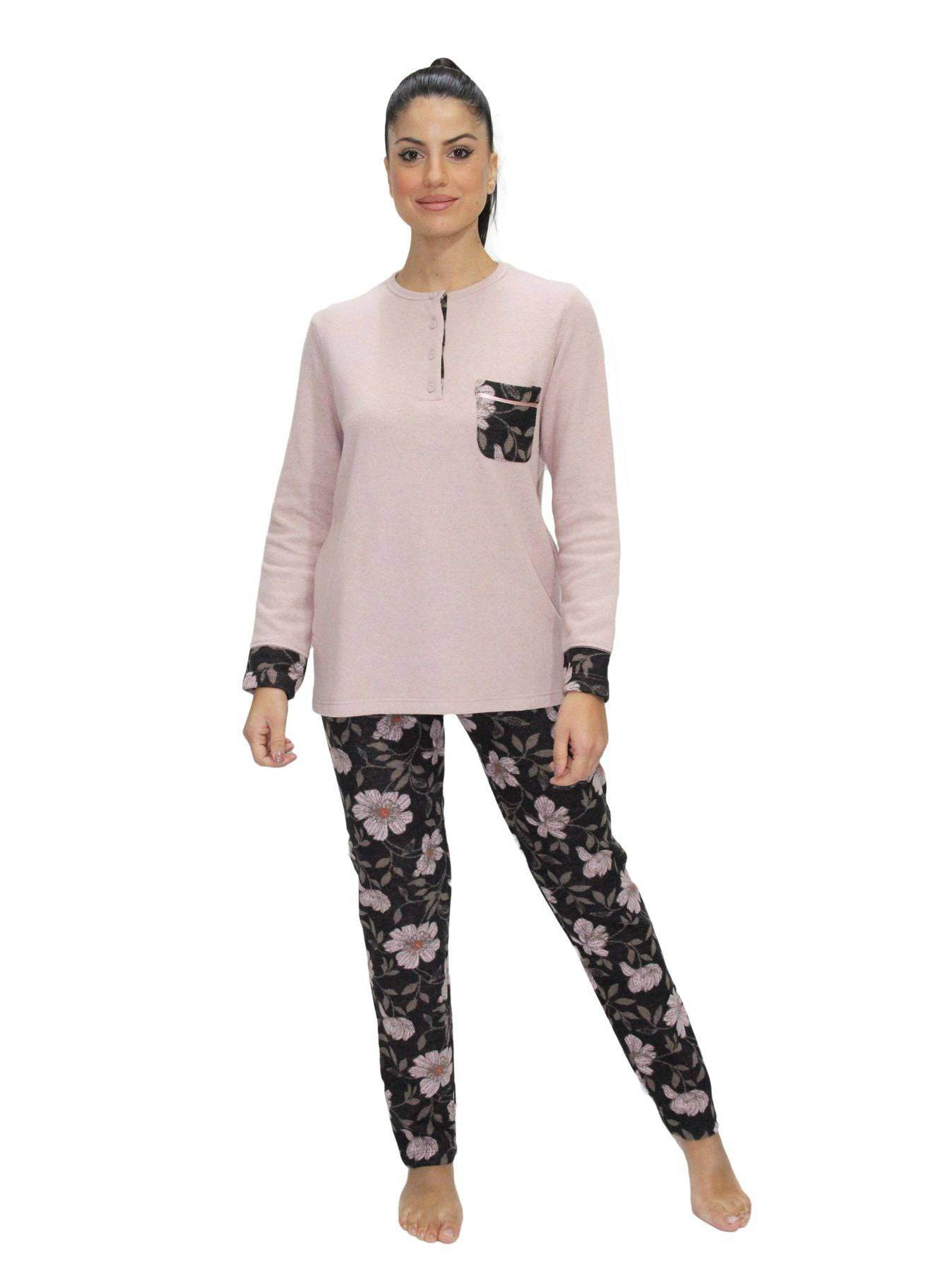 Pigiama Serafino Donna I2306 Fida - evabiancheria