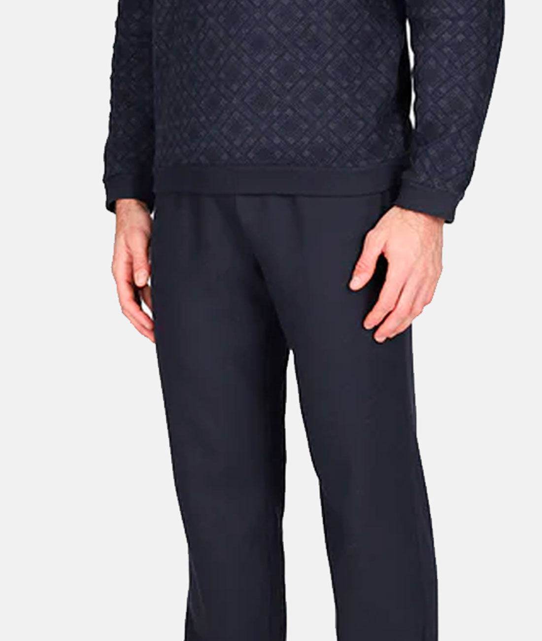 Pigiama Serafino Uomo Almeria jal793 Julipet - evabiancheria