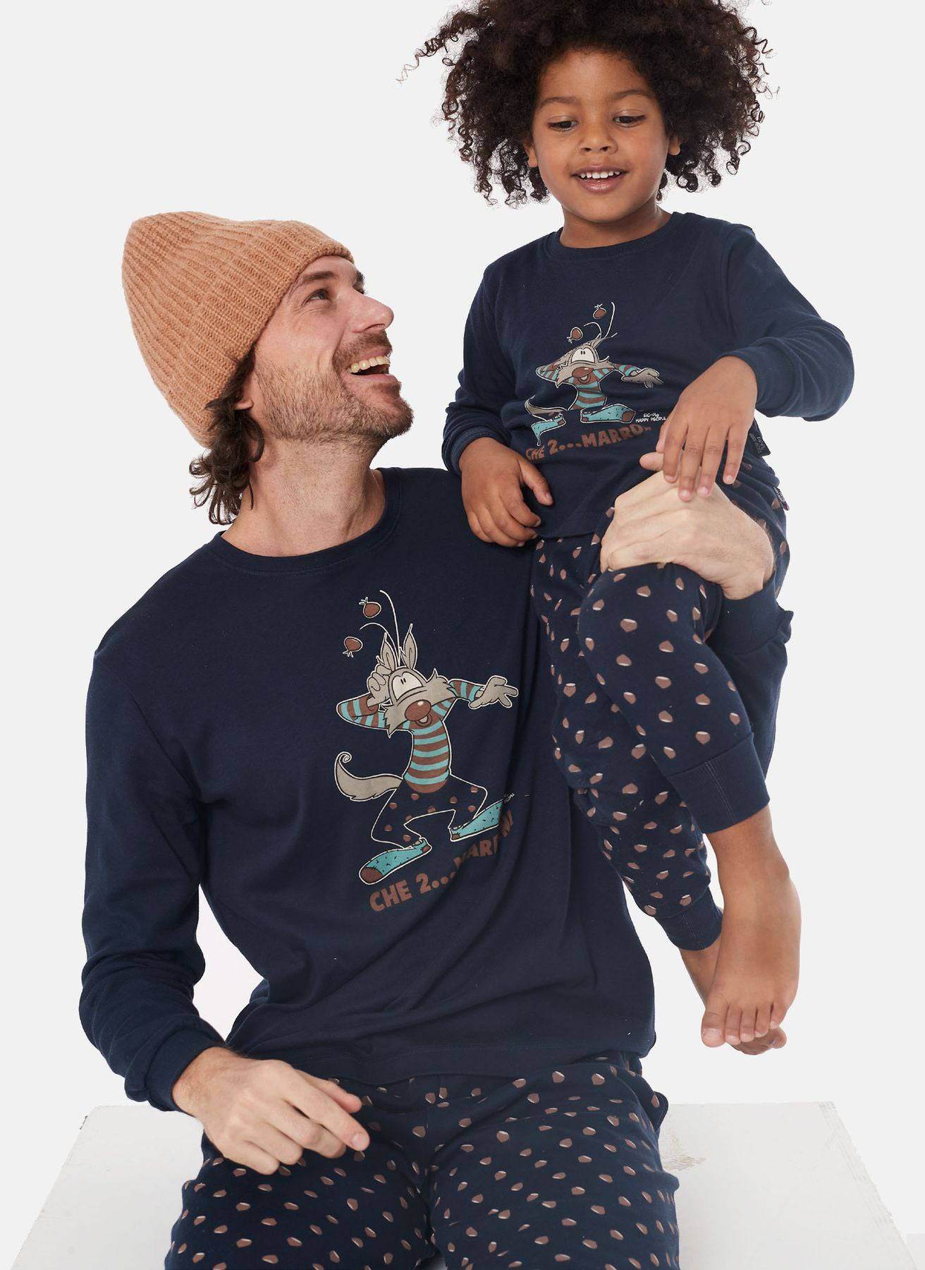 Pigiama Serafino Uomo H6124 Happy People - evabiancheria